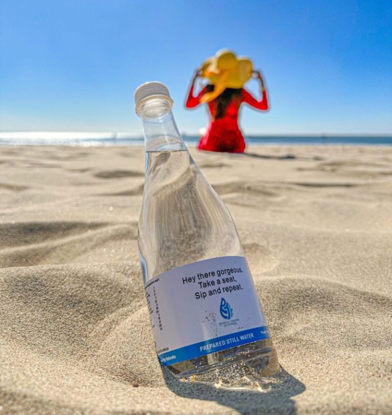 sparkling water