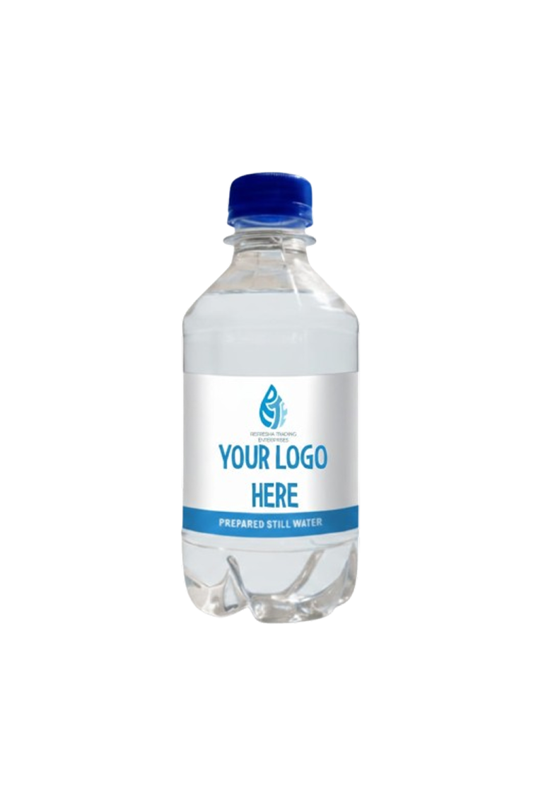 Custom Branded Sparkling Water 330ml Case of 50