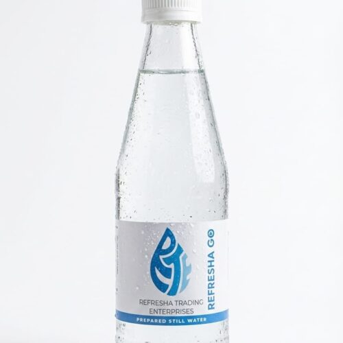 250ml Glass Bottle - branded